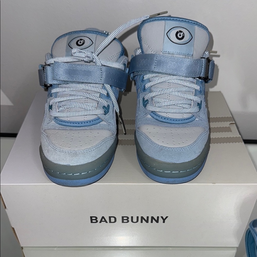 Bad Bunny Blue Sneakers LIKE NEW